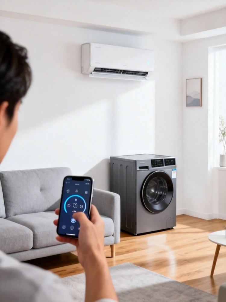 智能生活空调场景图