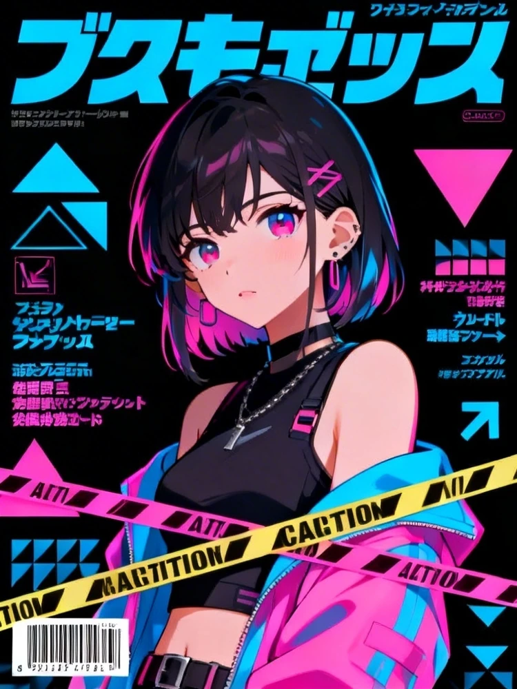 二次元杂志封面