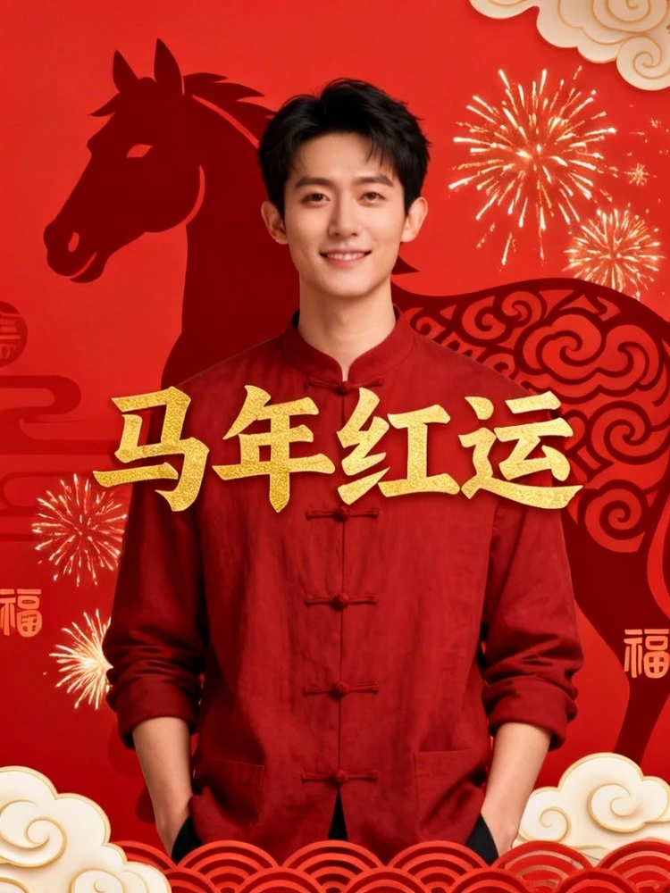 新春马年红运海报