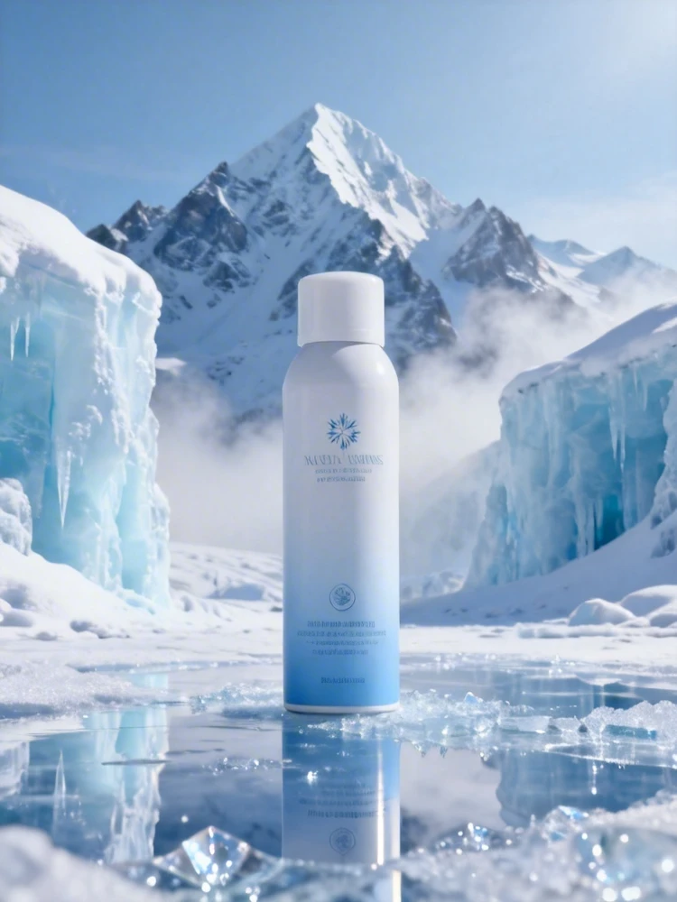 极地冰雪产品展示海报