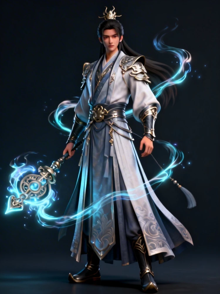 国风游戏CG角色