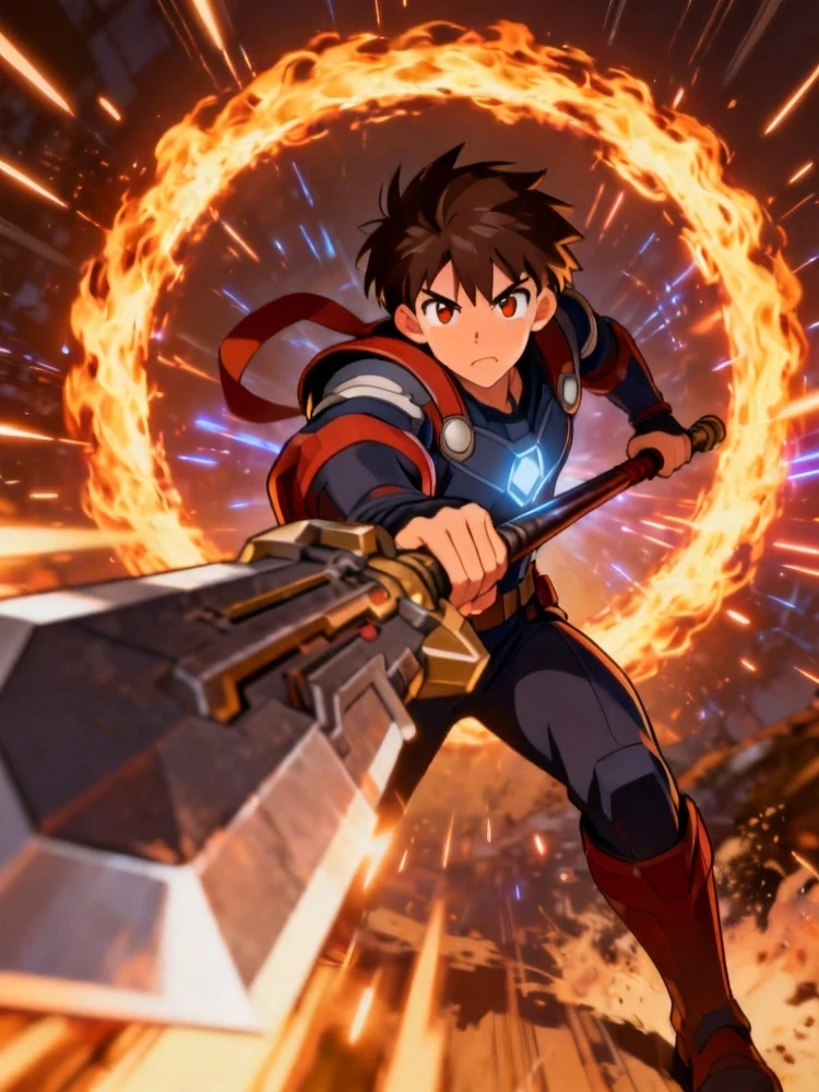 大透视英雄海报