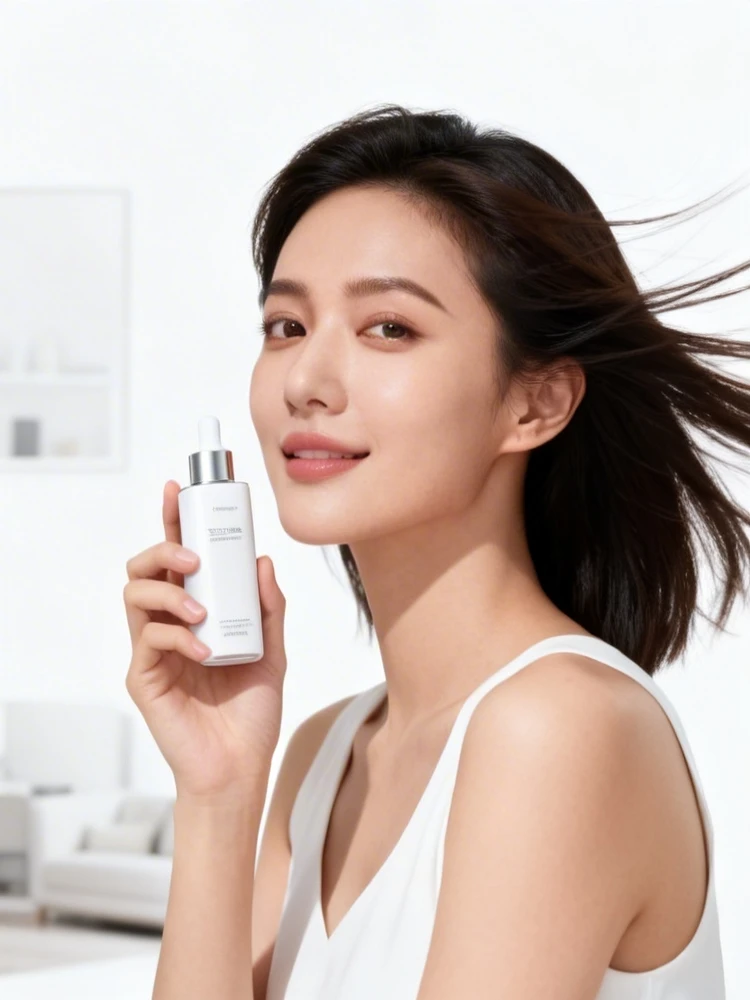 模特手持产品广告图