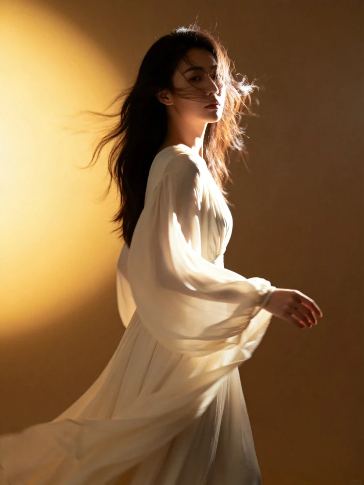 人像慢门抽帧艺术照