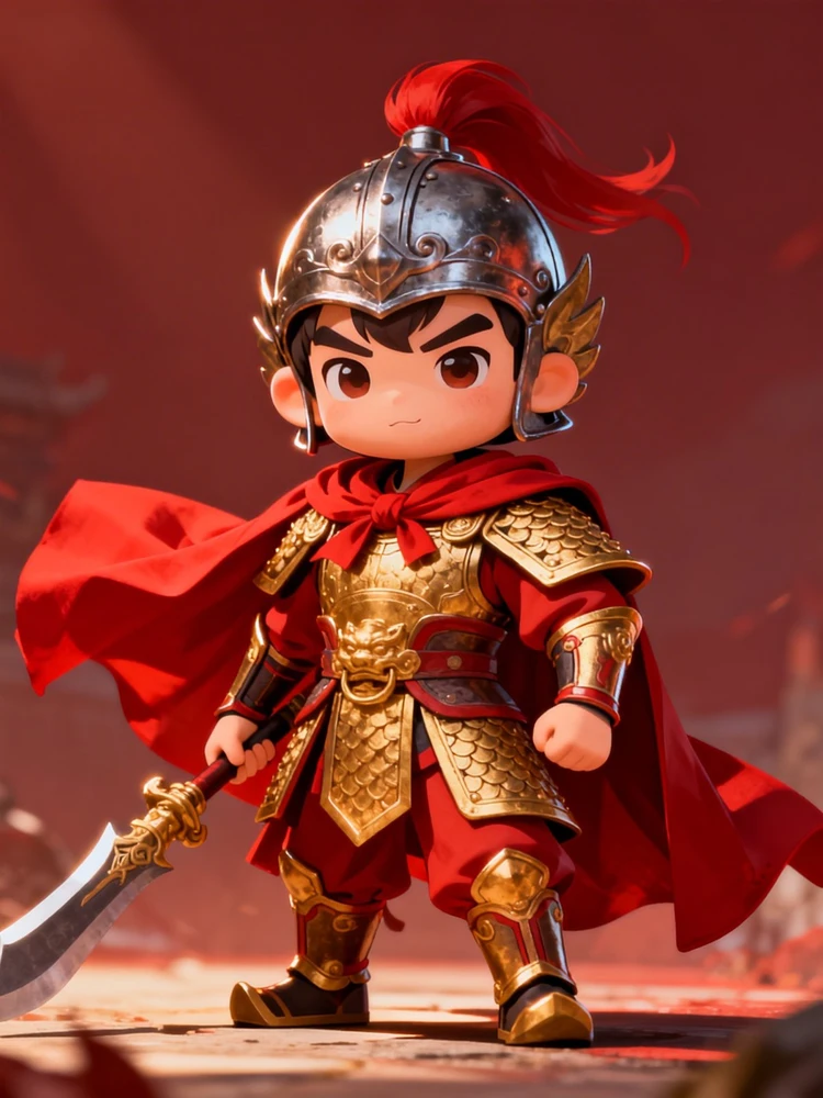 国风Q版武将角色生成