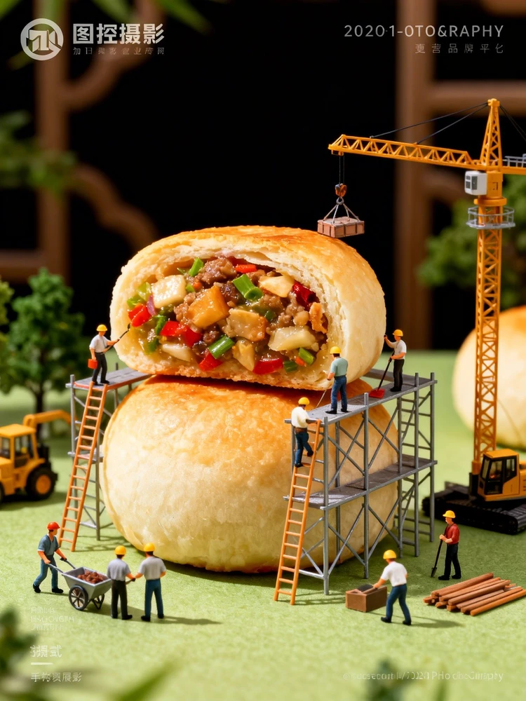 微缩施工感产品大片