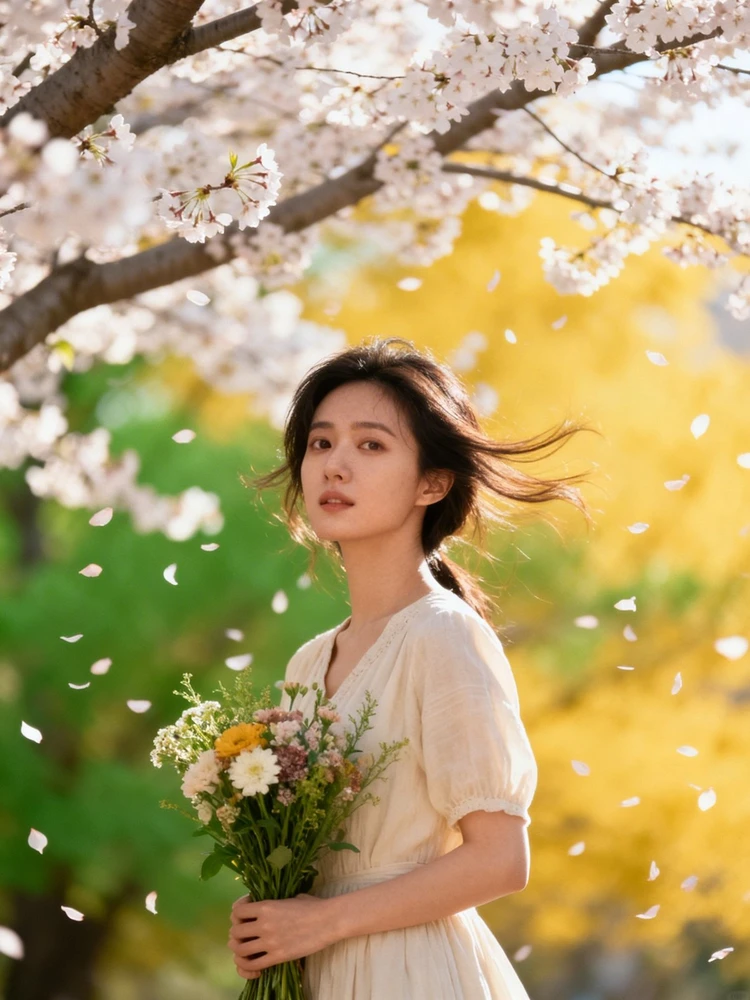 春日电影感人像写真