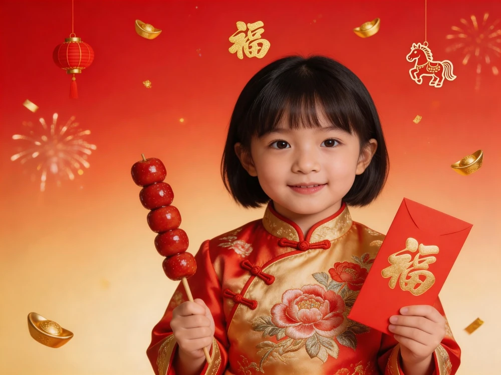 马年儿童拜年写真生成器