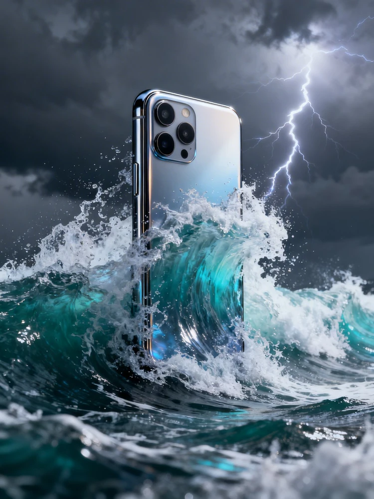 手机风暴海浪大片