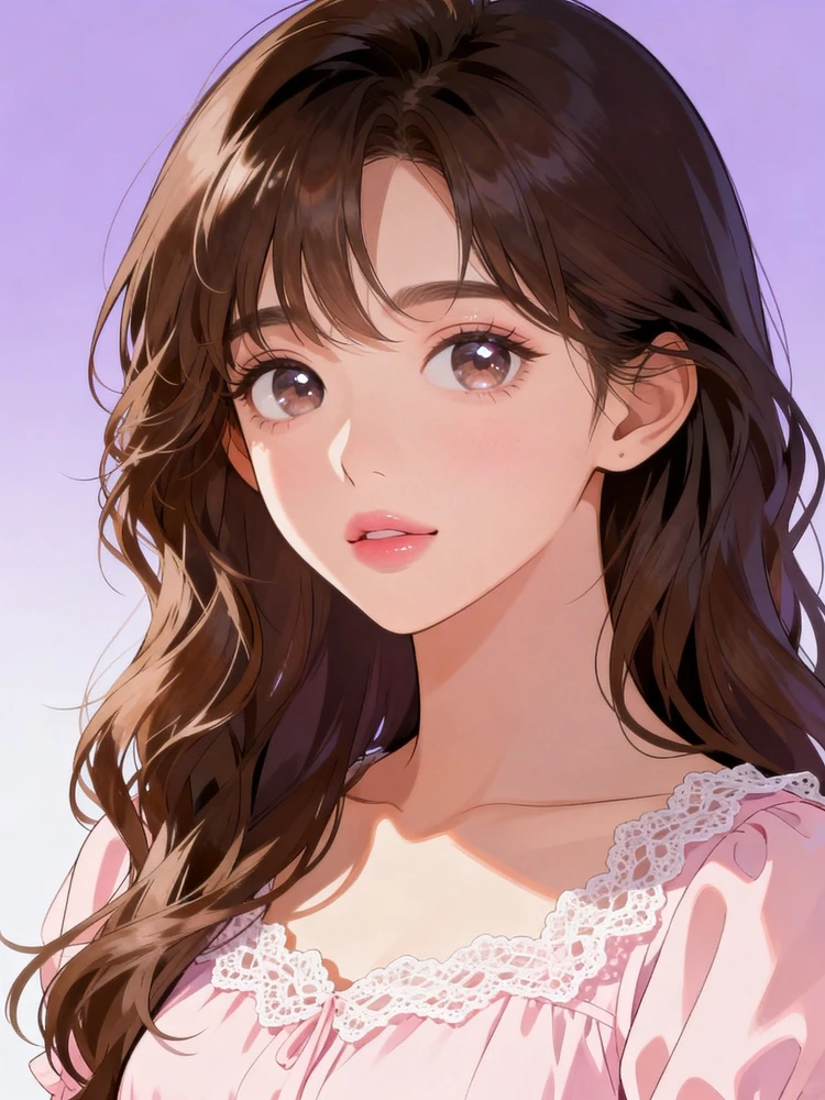 韩漫女主手绘照