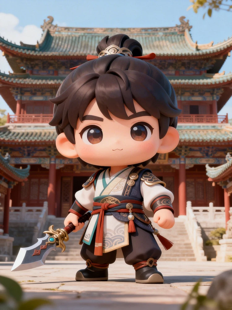 Q萌国风游戏角色生成