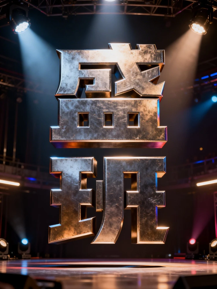 立体金属字海报生成器