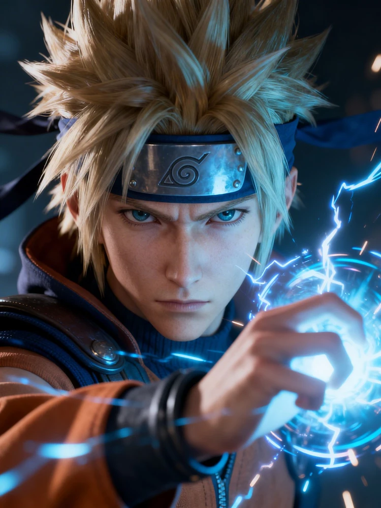 3D动漫战斗角色写真