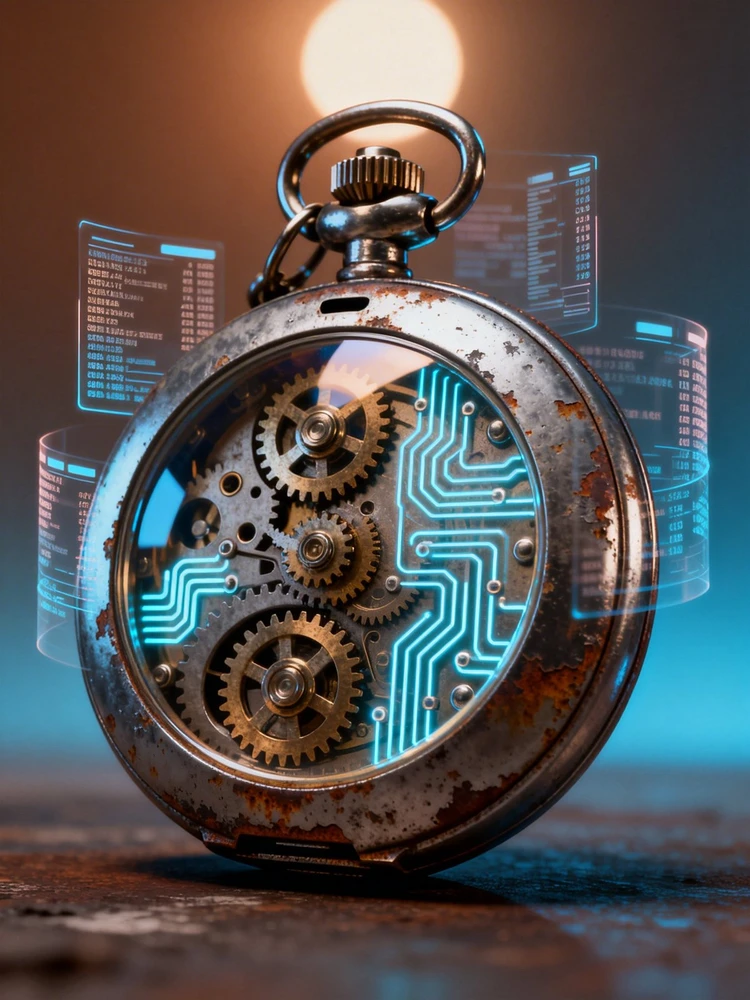 复古科幻3D物件生成器