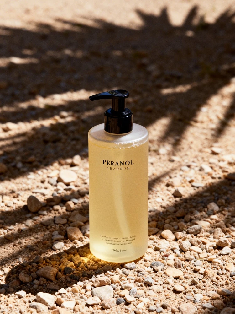 户外砂石质感产品海报