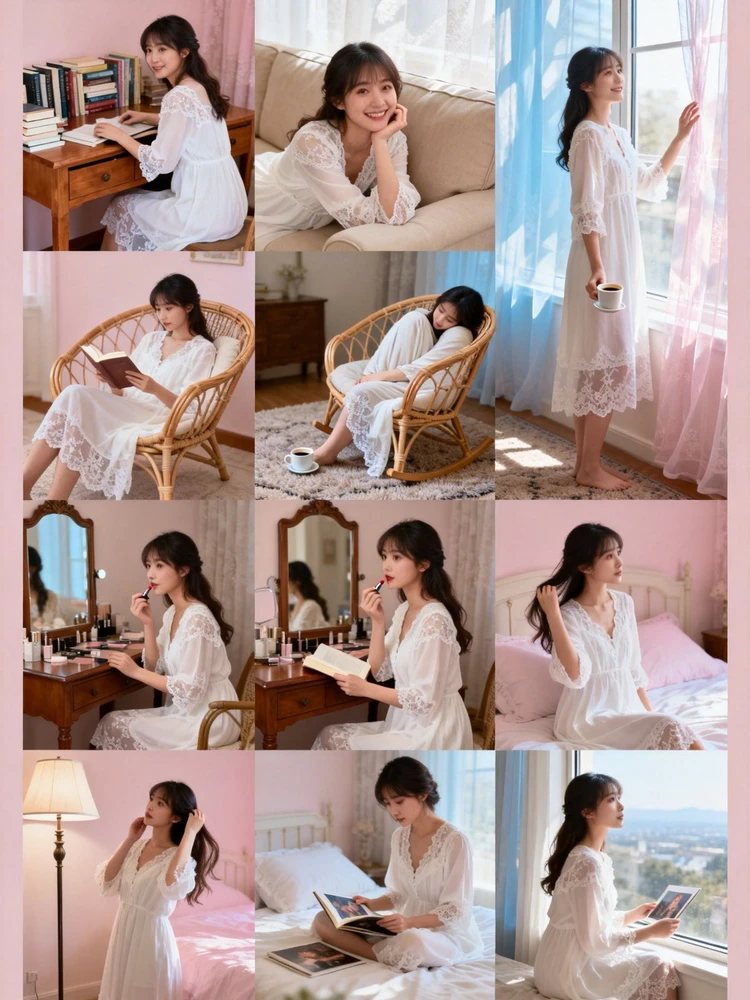 日系私房写真九宫格