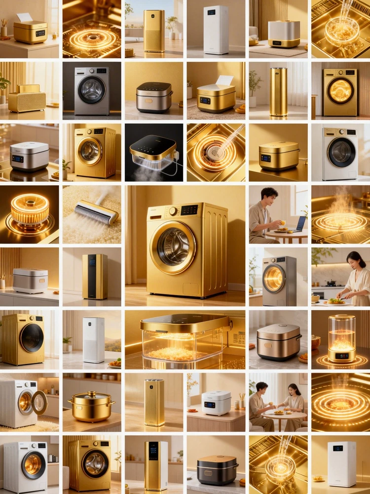 家电产品25宫格广告大片