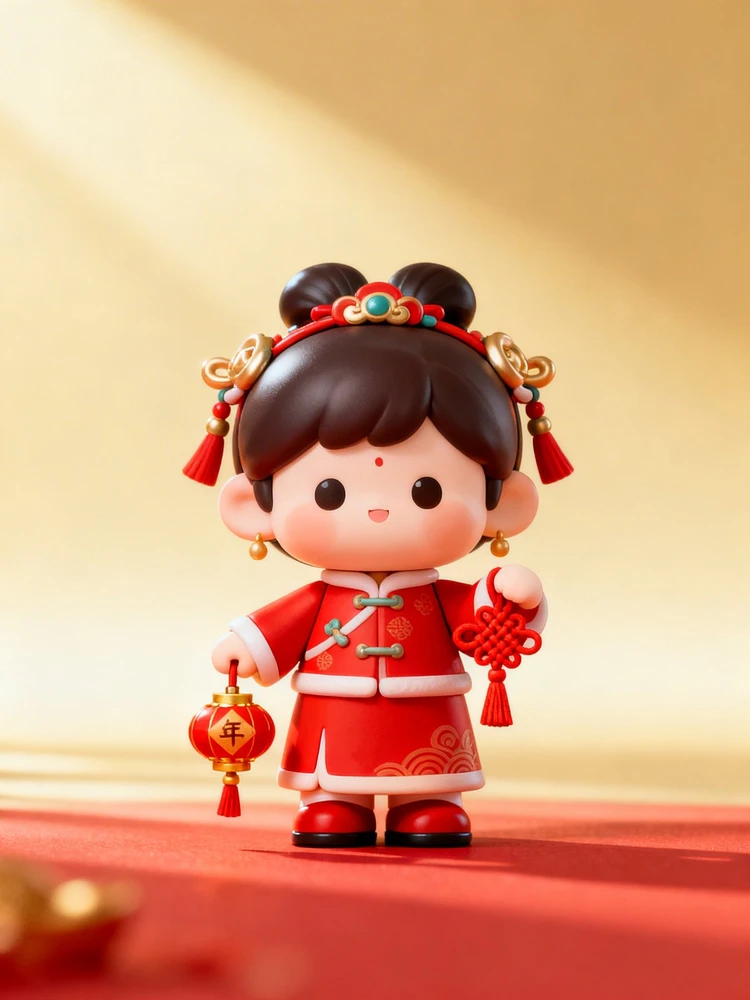 新春Q版手办写真