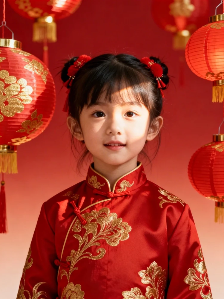 新年儿童喜庆写真