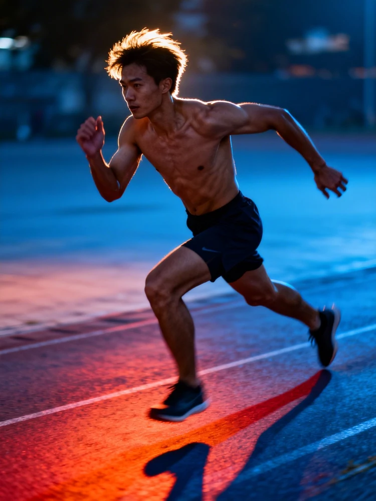 超广角运动爆发力写真