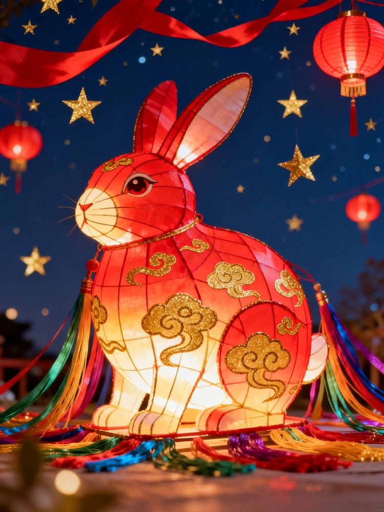 新春生肖花灯生成器