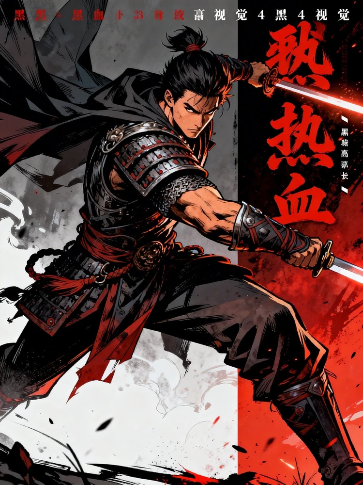 暗黑漫画战士变身照