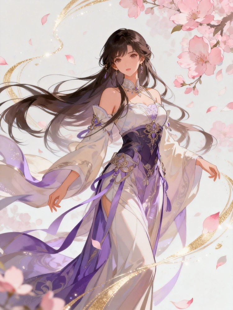 古风仙气女主动漫写真