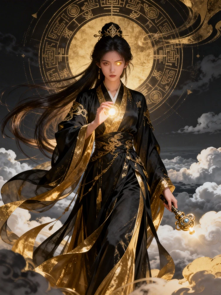 玄幻神女古风人像