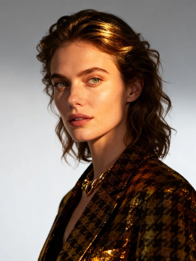 欧美感电商模特写真