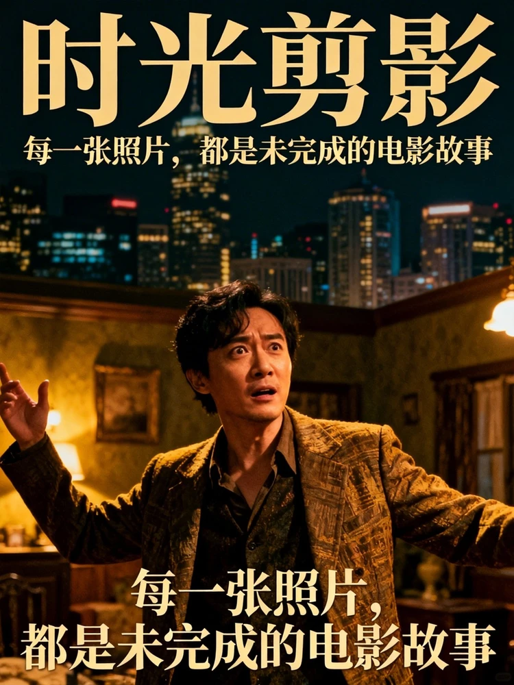 照片变电影感故事海报