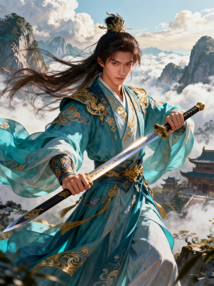 国风仙侠角色立绘生成