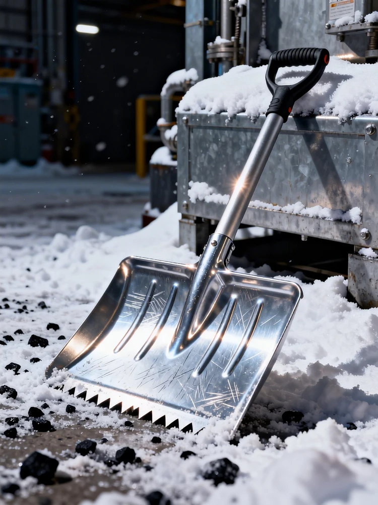 铲雪工具工业主视觉海报