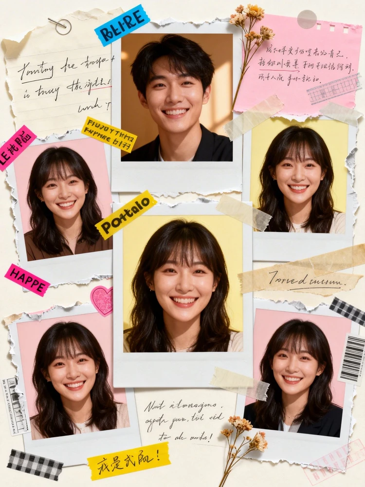 年度照片手账画报