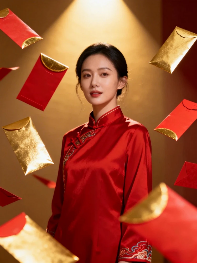 新年红包环绕大片