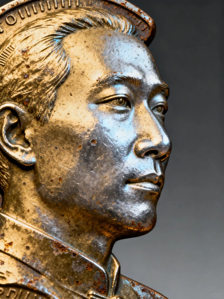 照片转复古硬币浮雕