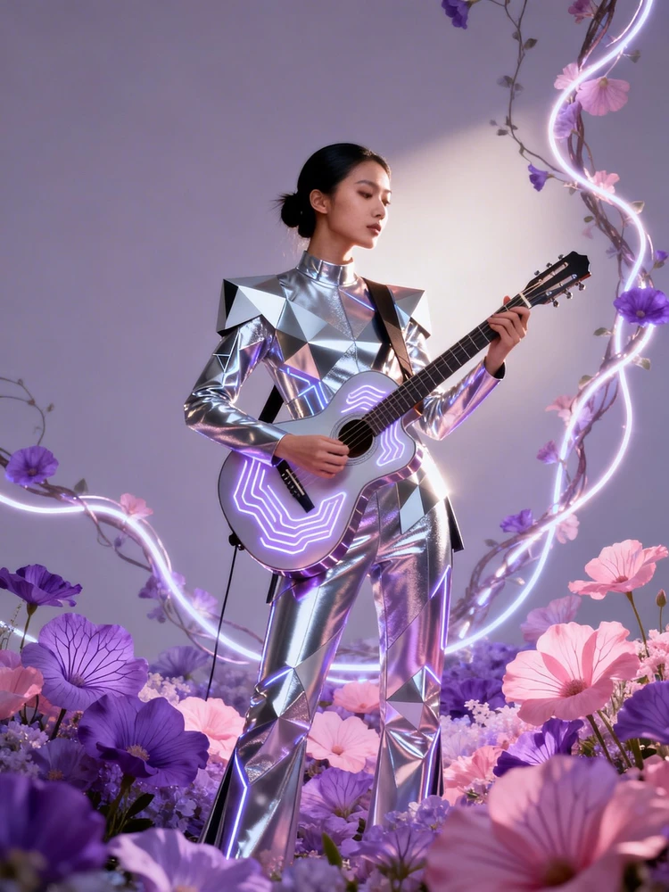 未来花境乐手写真