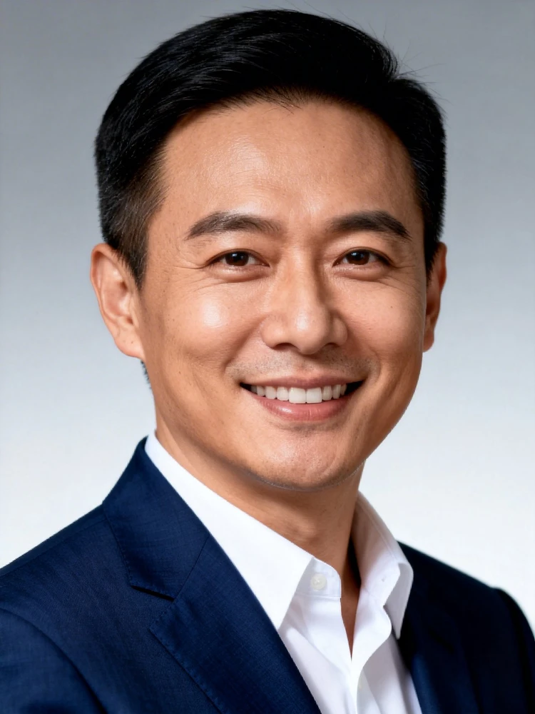 轻松自信商务形象照