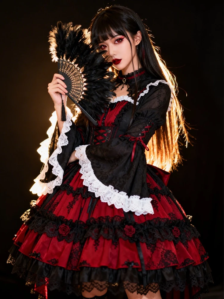 哥特洛丽塔动漫写真