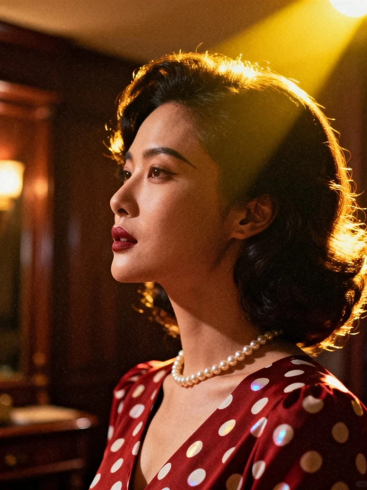 复古彩色胶片人像写真