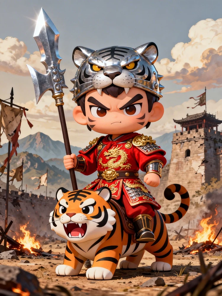 Q版三国猛将变身