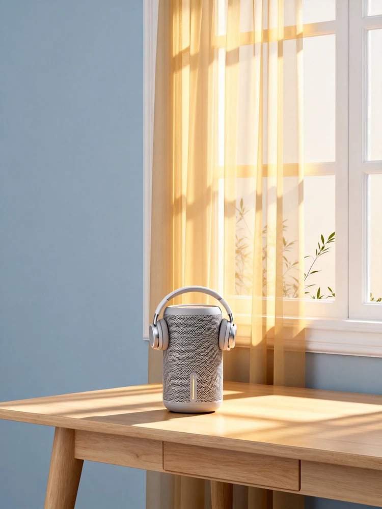 数码产品午后窗景陈列图