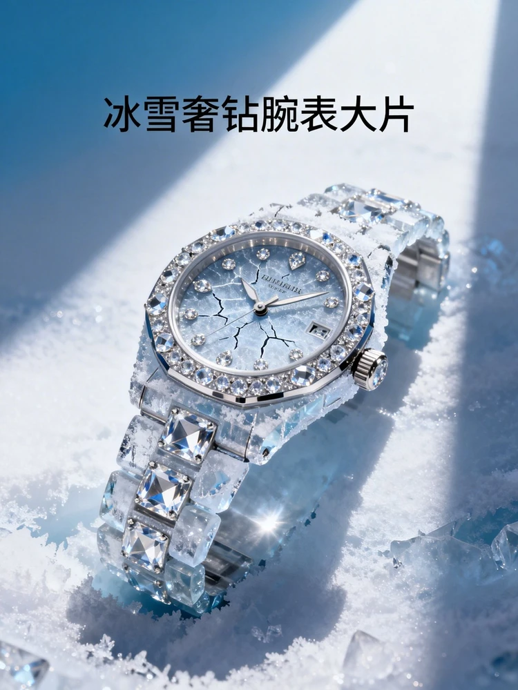 冰雪奢钻腕表大片