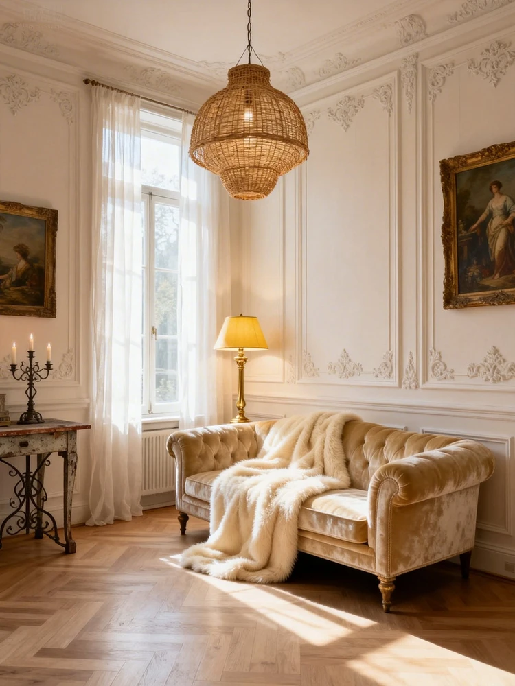 奶油轻法式家居电影感改造