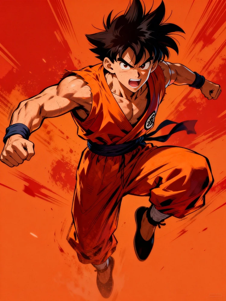 热血少年漫画风人物转绘