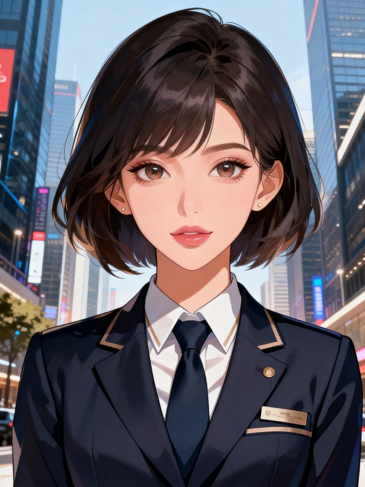 职业形象动漫头像