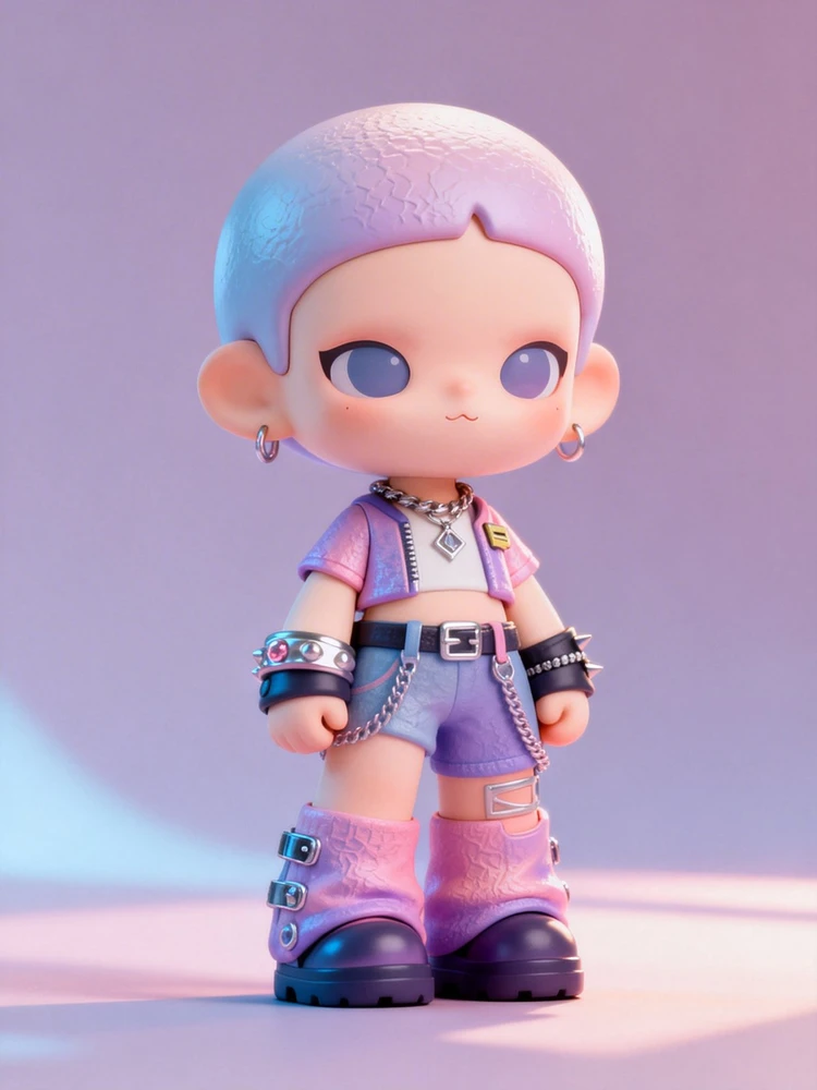 Q版盲盒人物手办生成器