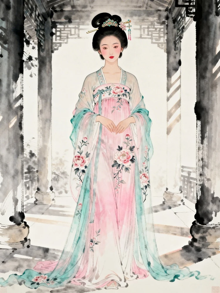 唐风宫廷仕女写真