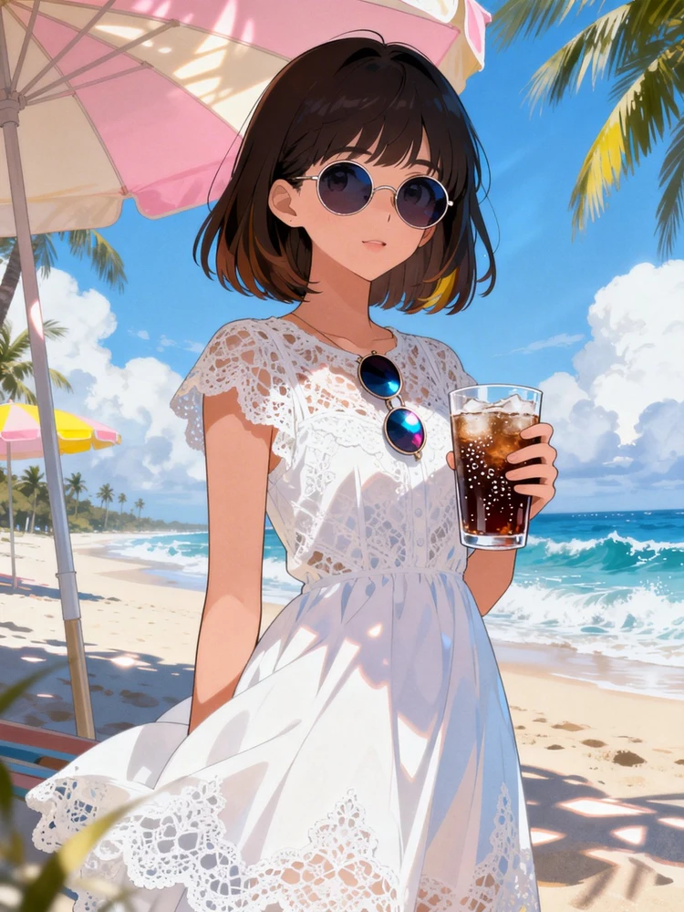 日系夏日复古动漫写真