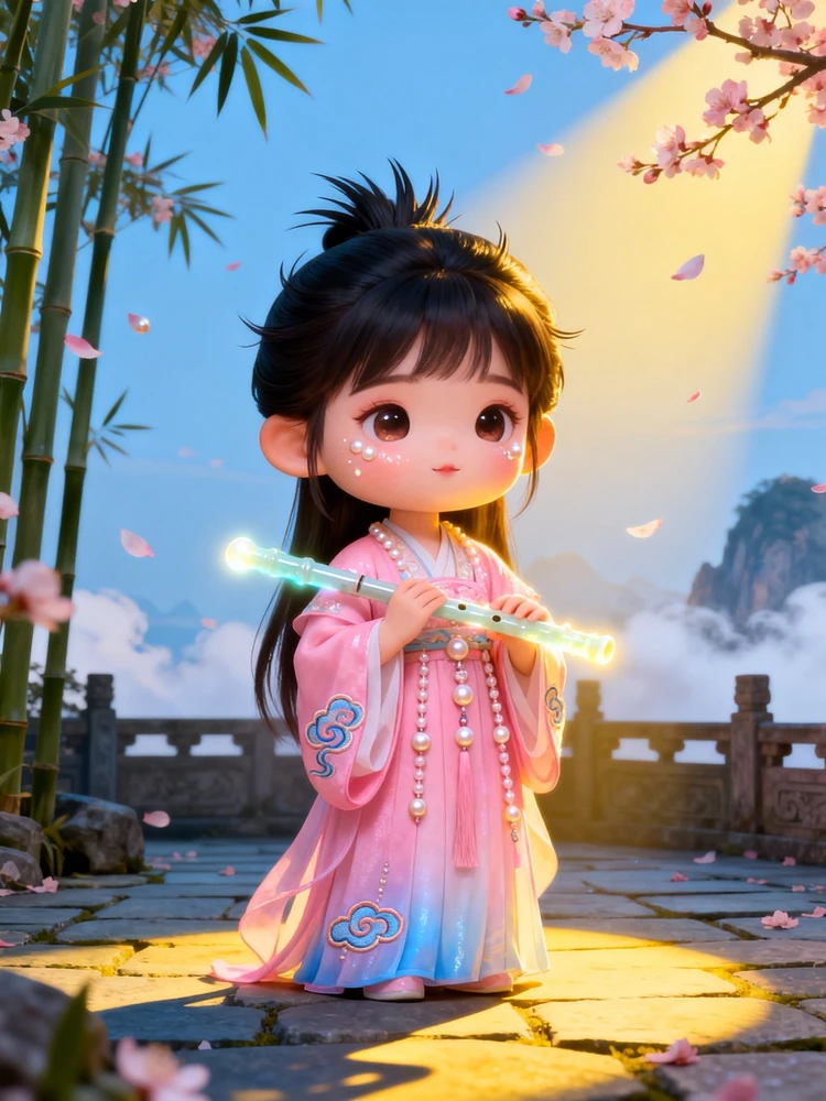 萌系国风仙侠角色写真