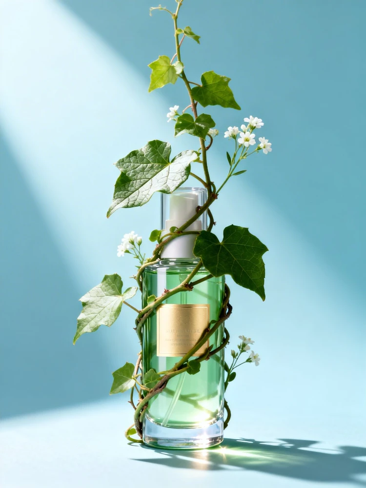 产品自然藤蔓缠绕海报